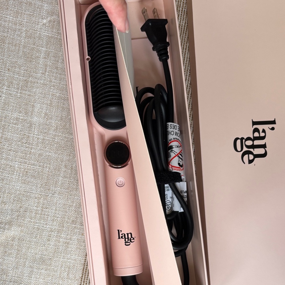 Lange Blush 2-in-1 Hair Straightening Comb like new in box. - Picture 3 of 3